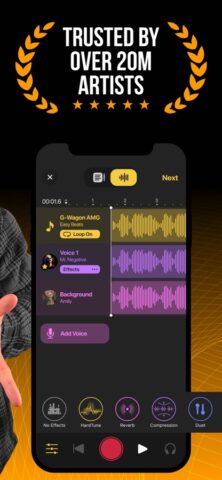 Rap Fame — Rap Music Studio — скриншот 2