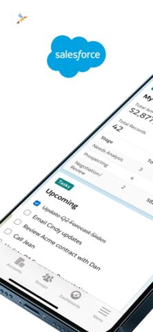 Salesforce для iOS — скриншот 1