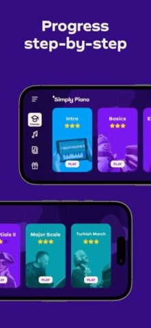 iOS용 Simply Piano : 빠르게 피아노를 배우세요