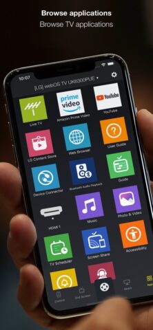 Smart Remote for LG Smart TVs для iOS — скриншот 5