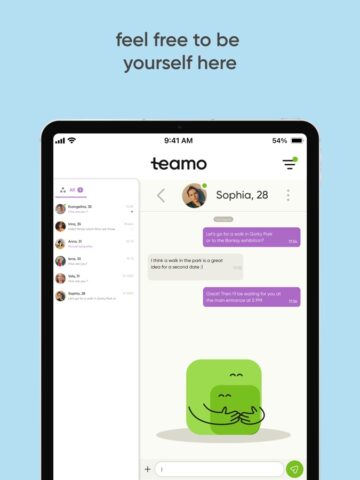 iOS 版 Teamo – 嚴肅的約會應用程序