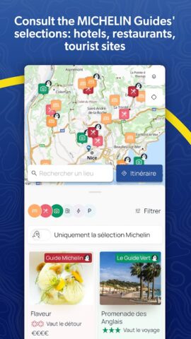 ViaMichelin GPS, Maps, Traffic для Android — скриншот 5