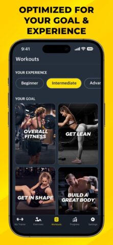 Workout Planner & Gym Tracker. untuk iOS