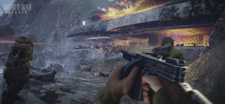 iOS 版 《世界大戰 – 英雄》：第一人稱二次大戰射擊遊戲！