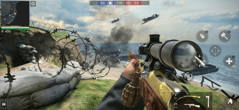 World War Heroes: FPS PVP WW2 para iOS