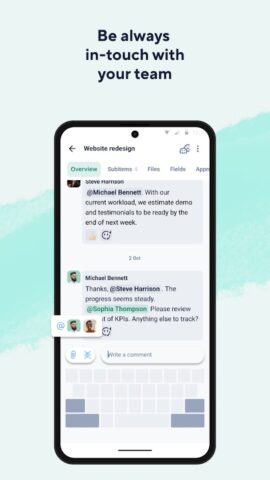 Wrike — управление проектами для Android — скриншот 4