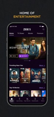 ZEE5 Movies, Web Series, Shows لنظام iOS