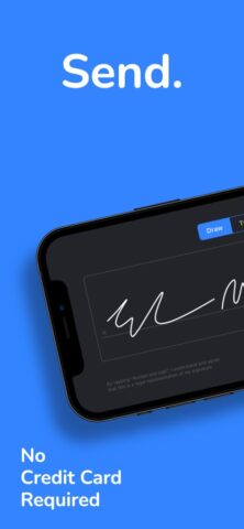 eSign App для iOS — скриншот 1