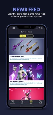 fnbr.co — Tracker for Fortnite для iOS — скриншот 5