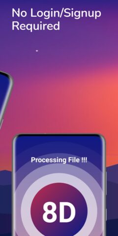 8D Audio Converter & 8D Music для Android — скриншот 2