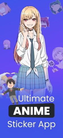 +999K Anime Stickers WASticker для Android — скриншот 1