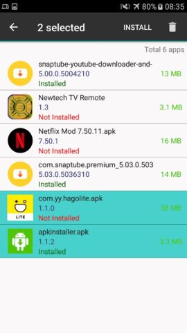 APK Installer для Android — скриншот 2