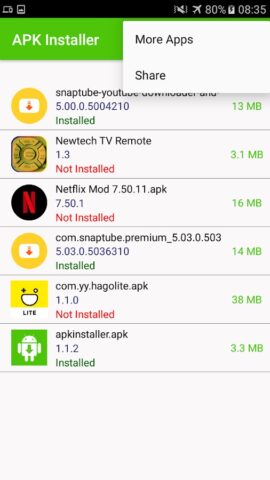 APK Installer для Android — скриншот 5