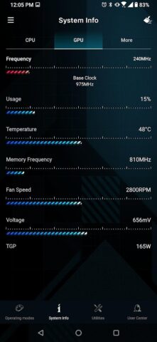ARMOURY CRATE для Android — скриншот 5