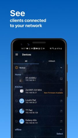 ASUS Router для Android — скриншот 2