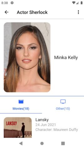 Actor Sherlock: похожи на меня для Android — скриншот 3
