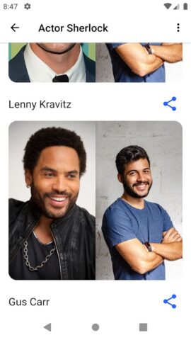 Actor Sherlock: похожи на меня для Android — скриншот 4