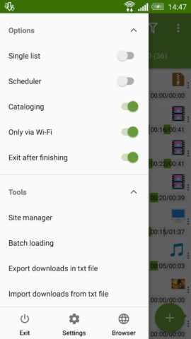 Advanced Download Manager для Android — скриншот 3