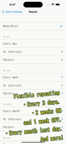 Alarm & Timer для iOS — скриншот 4