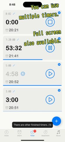Alarm & Timer для iOS — скриншот 5