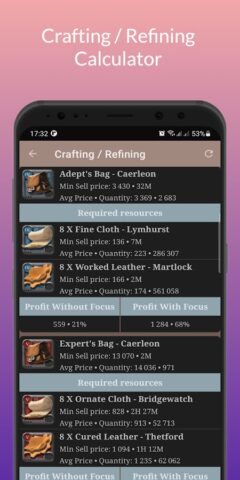 Albion Online Money Maker для Android — скриншот 2