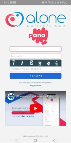 Alone Patients App для Android — скриншот 1