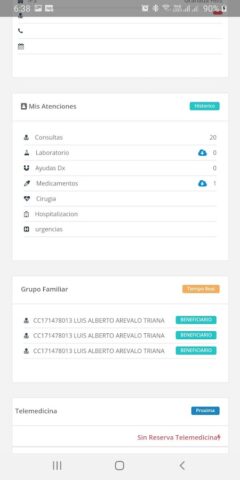 Alone Patients App для Android — скриншот 4