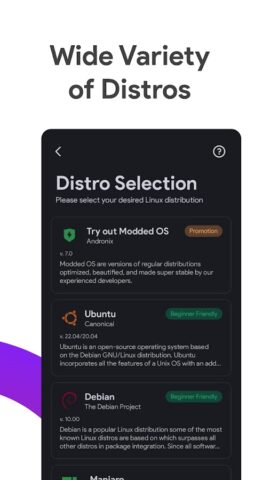 Andronix — Linux on Android для Android — скриншот 4
