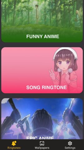 Anime Ringtone — Notification для Android — скриншот 1
