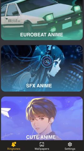 Anime Ringtone — Notification для Android — скриншот 2