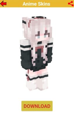 Anime Skins minecraft для Android — скриншот 4
