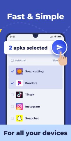 Apk Share — Bluetooth Transfer для Android — скриншот 2