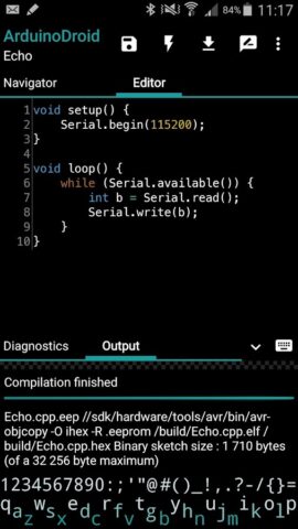 ArduinoDroid — Arduino/ESP IDE для Android — скриншот 3