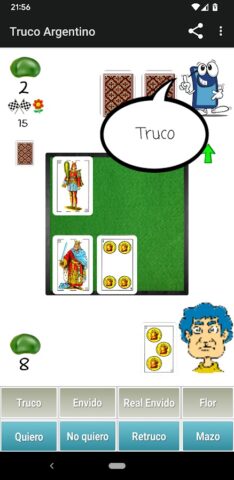 Truco Argentino Online для Android — скриншот 3