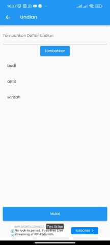 Arisan Spin Online для Android — скриншот 2