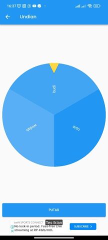 Arisan Spin Online для Android — скриншот 3