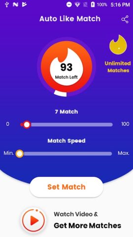 Auto Like Match Original для Android — скриншот 3