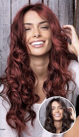 Авто смена цвета волос для Android — скриншот 4