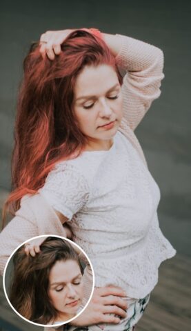 Авто смена цвета волос для Android — скриншот 5