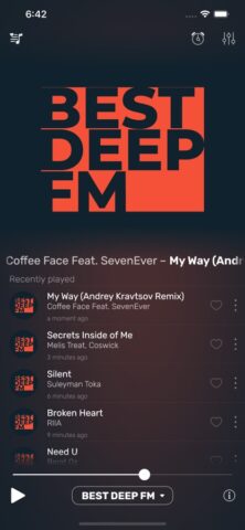 BEST DEEP FM для iOS — скриншот 1