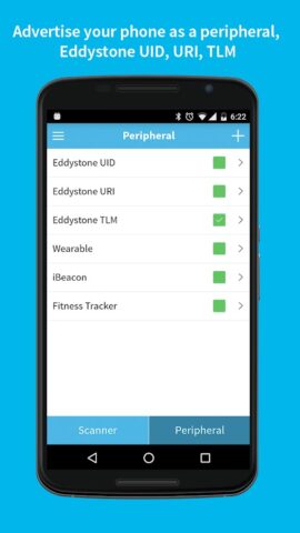 BLE Scanner (Connect & Notify) для Android — скриншот 4