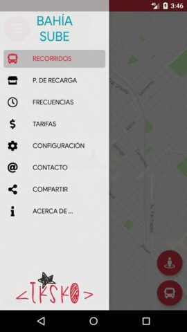 Bahía SUBE (Bahía Urbana) для Android — скриншот 2