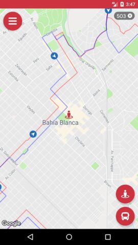 Bahía SUBE (Bahía Urbana) для Android — скриншот 3