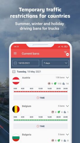 Bans For Trucks для Android — скриншот 2