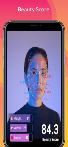 Beauty Score Golden Ratio Face для iOS — скриншот 1