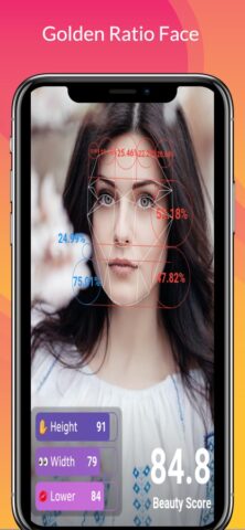 Beauty Score Golden Ratio Face для iOS — скриншот 2