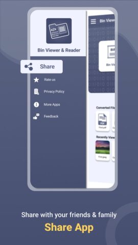 Bin File Opener — просмотрщик для Android — скриншот 4