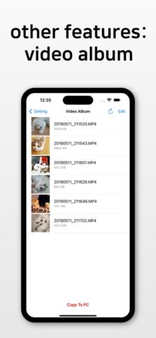 BlackVideo (One-Touch Rec!) для iOS — скриншот 4