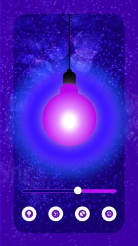 Симулятор света — УФ-лампа для Android — скриншот 3