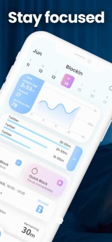 Blockin -Screen Time for Focus для iOS — скриншот 3